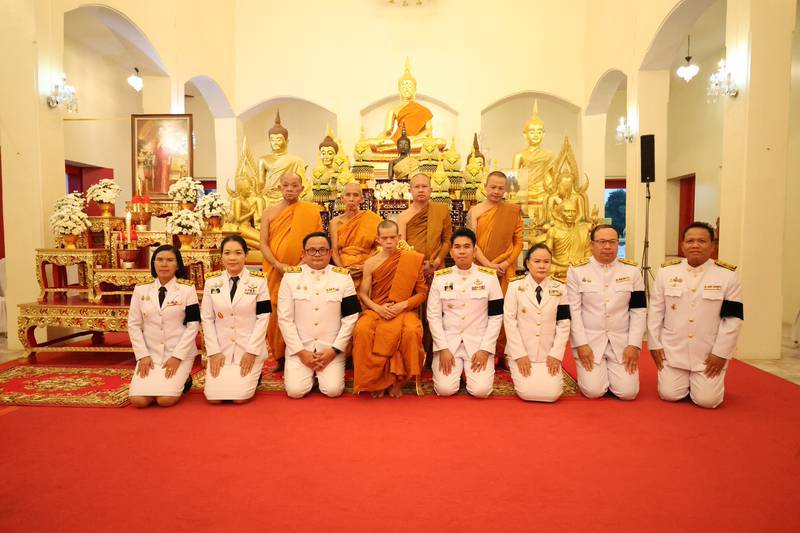 title - ส.ป.ก.ยโสธร ร่วมเป็นเจ้าภาพพิธีบำเพ็ญกุศล เพื่ออุทิศถวายพระราชกุศล  แด่สมเด็จพระนางเจ้าสิริกิติ์ พระบรมราชินีนาถ พระบรมราชชนนีพันปีหลวง